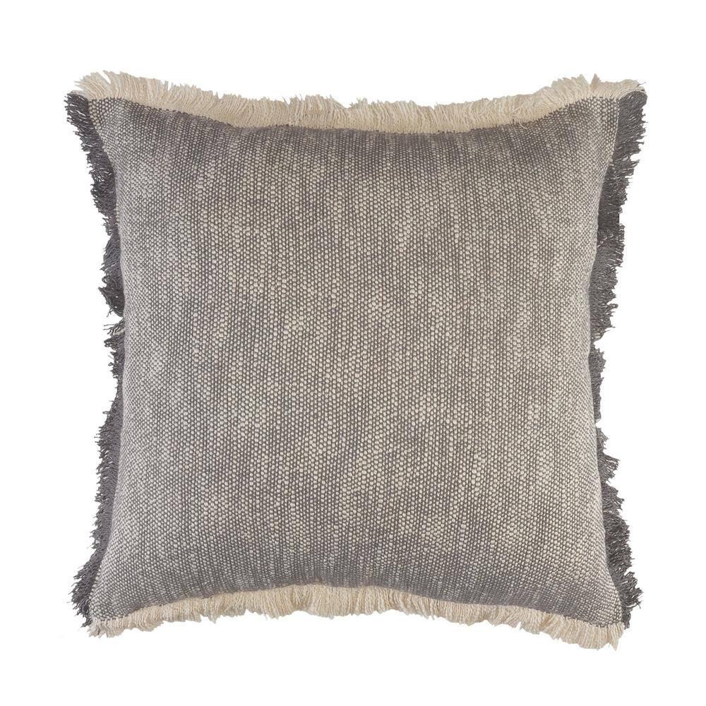 Rajani Home Jessei Fringed Cotton Throw Pillow
