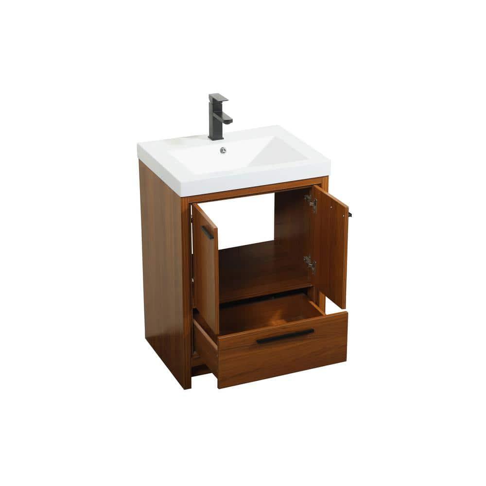 Elegant Kitchen and Bath Elegant Kitchen and Bath 24 Inch Single Bathroom Vanity