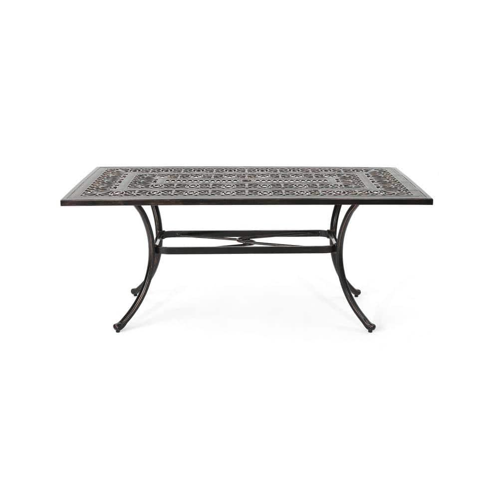 Fleur De Lis Living Outdoor Rectangular Dining Table
