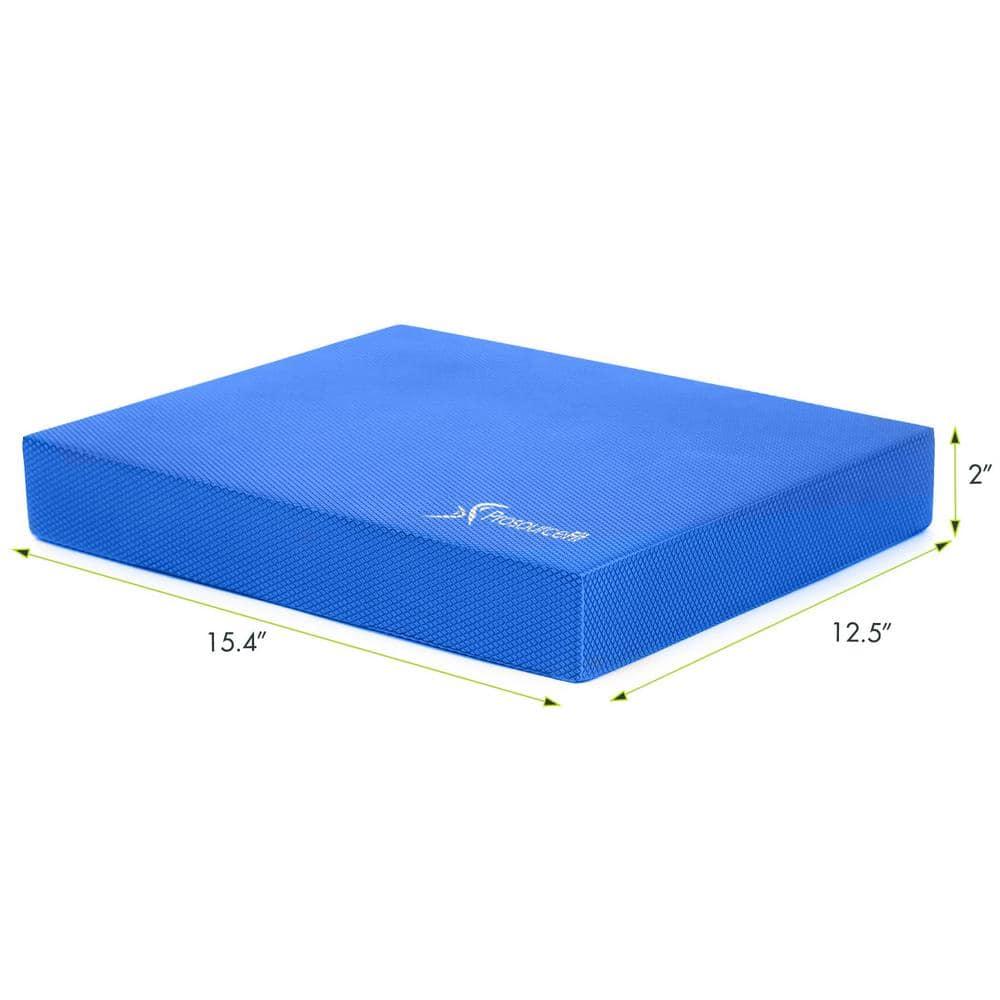 ProsourceFit Exercise Balance Pad 15.5x12.75-in, Blue