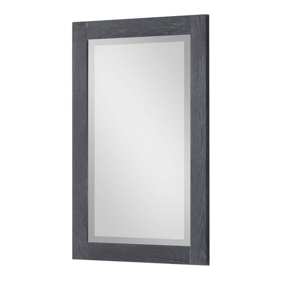 Ivy Wood Flat Wall Mirror