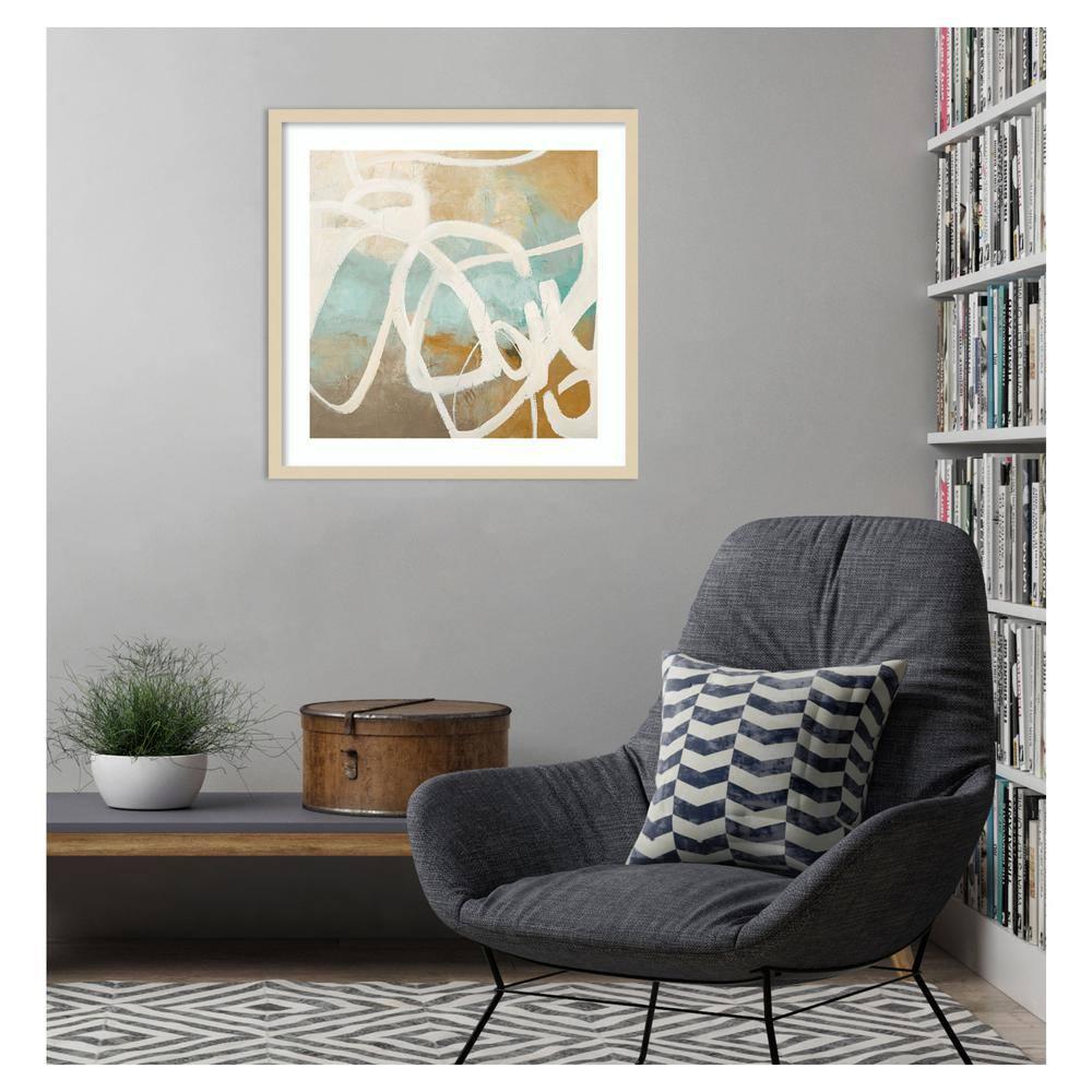 Amanti Art 25"x25" Notify by Design Fabrikken Wood Framed Wall Art Print