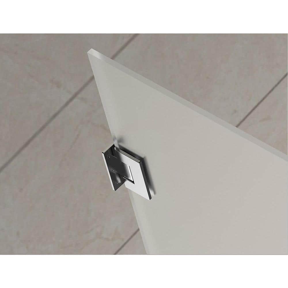 Aquadica GS 38" x 72" Square Hinged Shower Enclosure