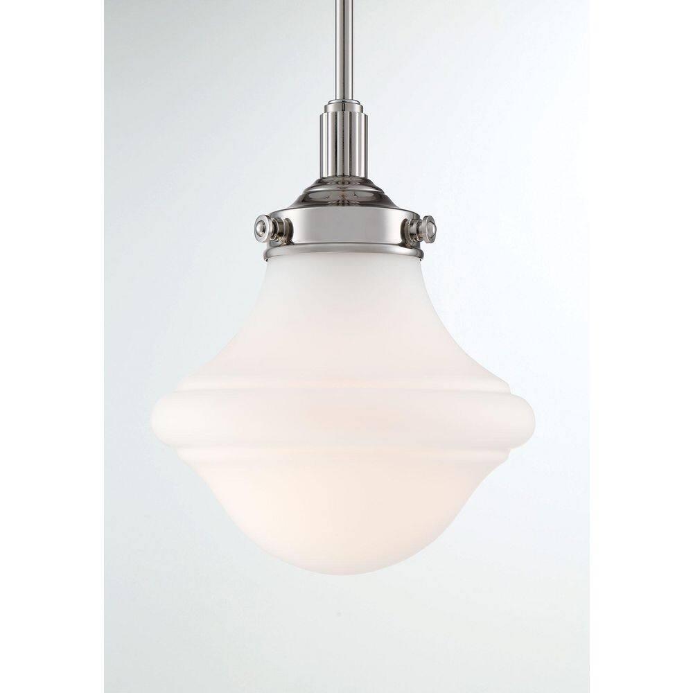 Minka Lavery 27029 1 Light Mini Pendant From The Madison Avenue Collection - Nickel