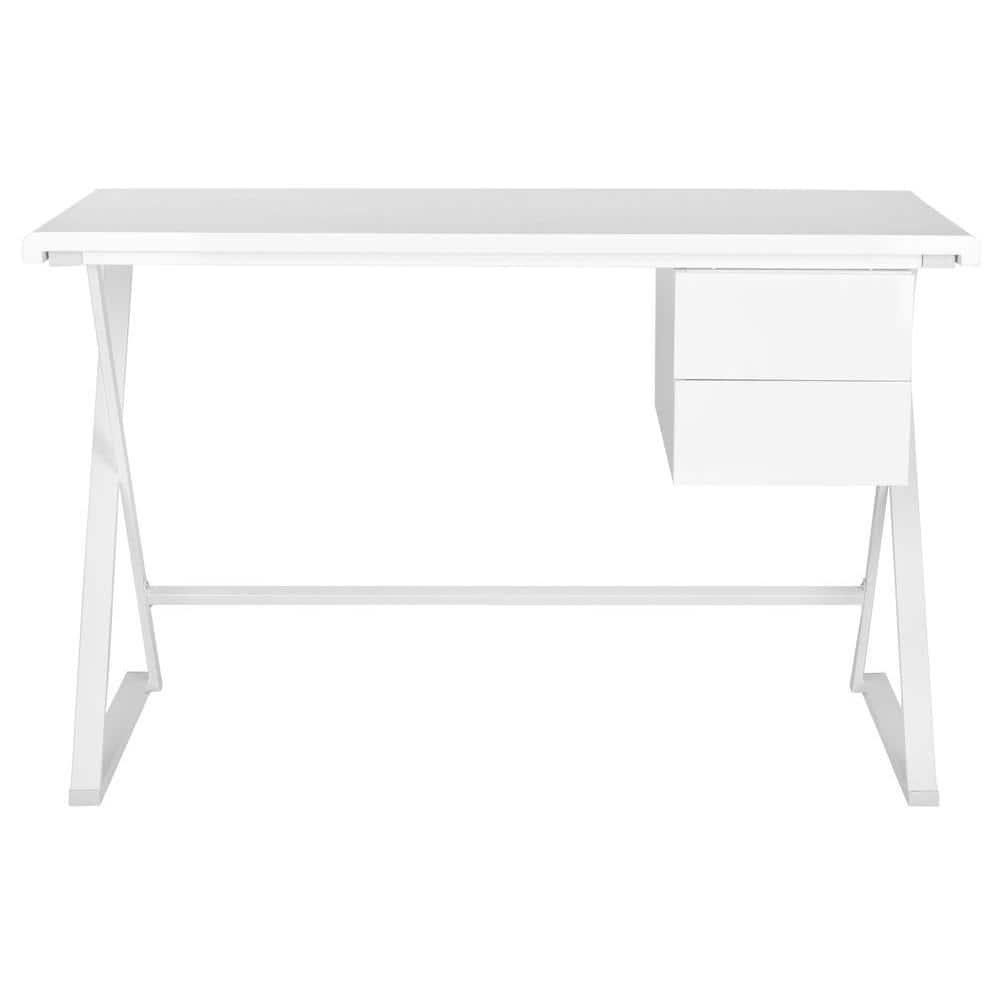 Watkins Desk - White - Safavieh