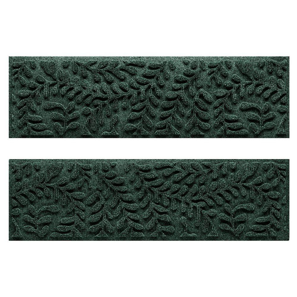 WaterHog Boxwood 8.5" x 30" Indoor Outdoor Stair Treads