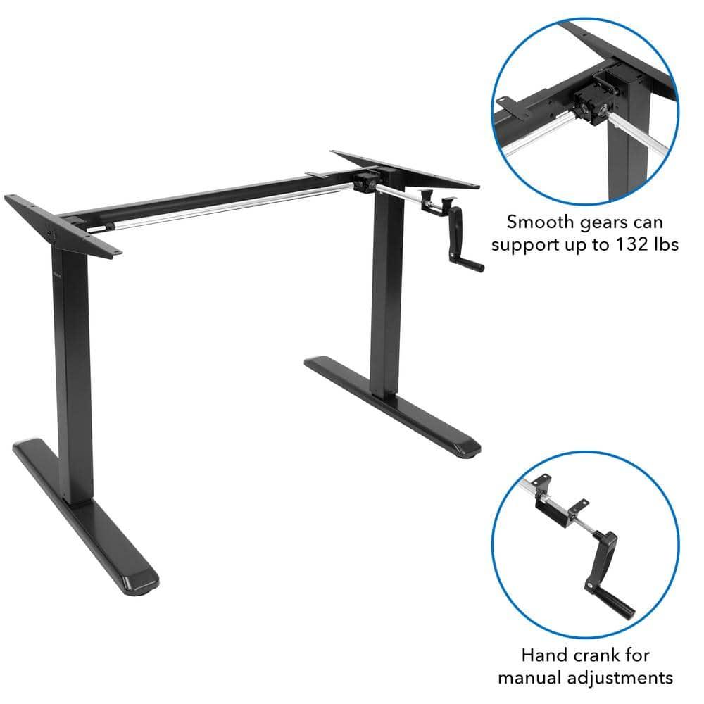Mount-It Ultimate Dual Motor Electric Standing Desk with 48" Tabletop