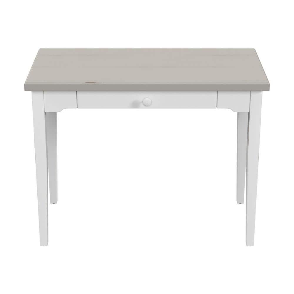 Hillsdale Furniture Clarion Wood Single Drawer Desk: Farmhouse Style, 75lb Capacity