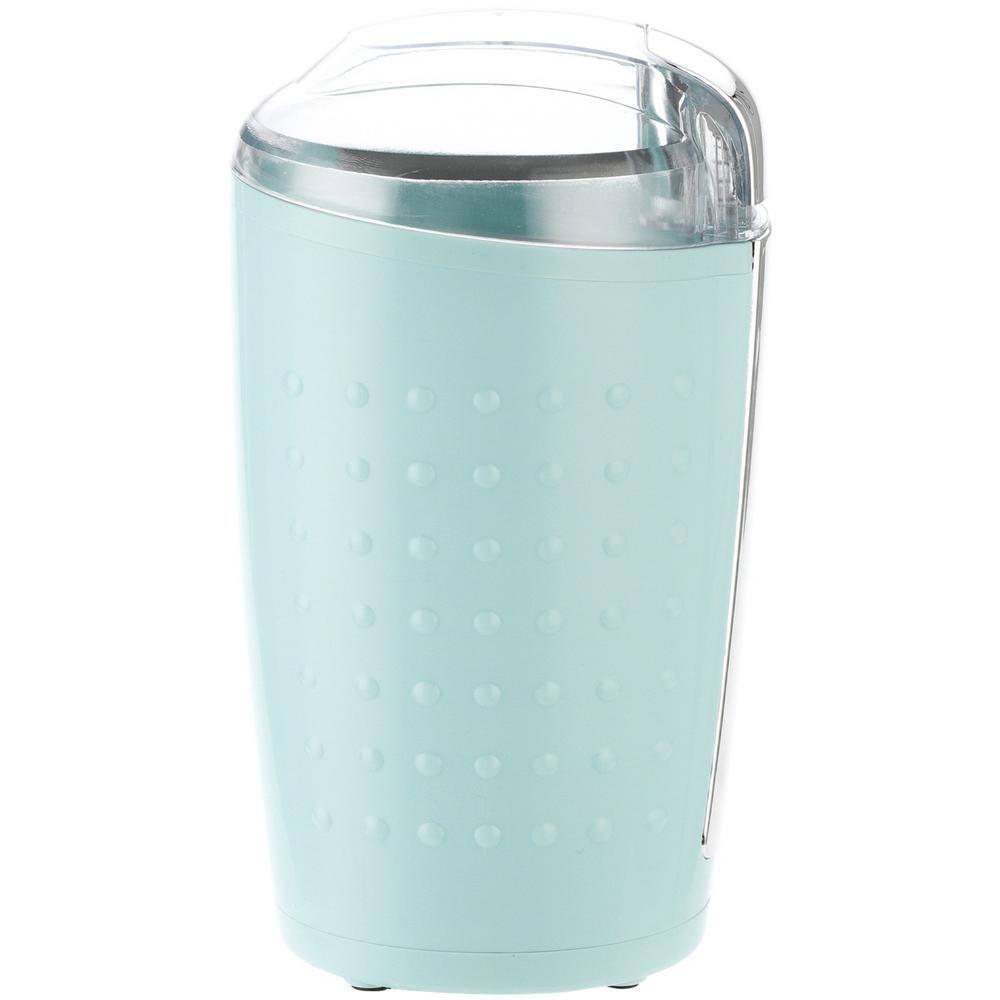 Brentwood CG-158BL 4 Ounce 150 Watt 1 Touch Operation Coffee Spice Grinder, Blue