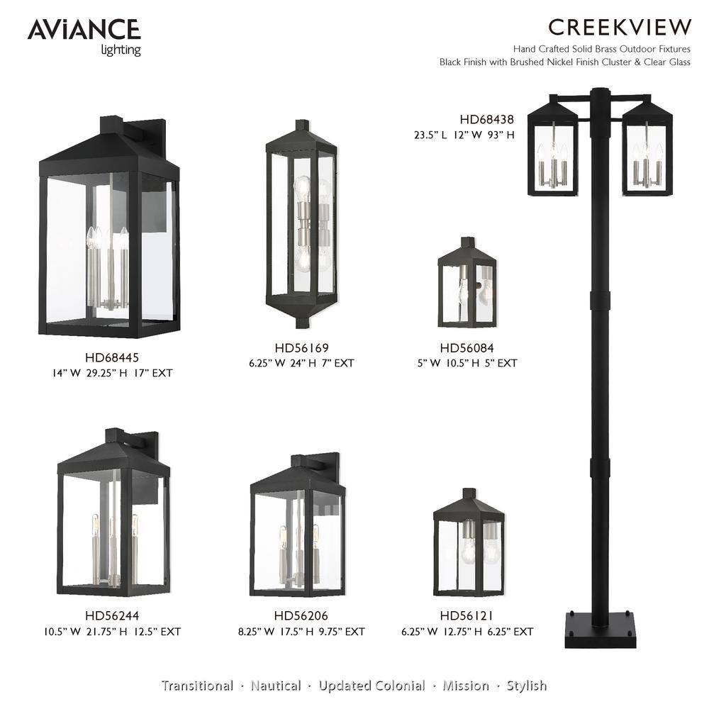 Livex Lighting Nyack 3 - Light Pendant in  Black
