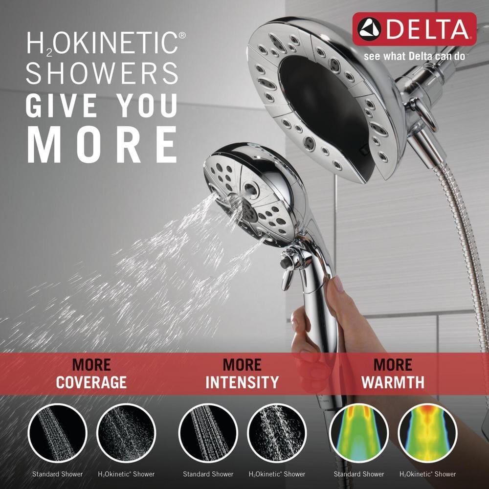 Vesna Single-Function Tub Shower Faucet Set, Shower Trim Kit with In2ition Shower Head and Valve