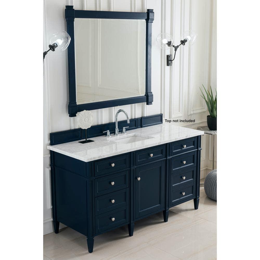 James Martin Vanities Brittany 60" Victory Blue Single Vanity