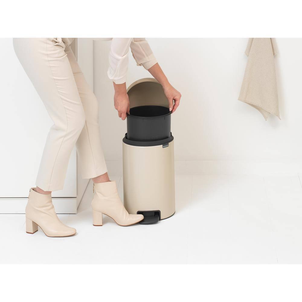 Brabantia Newicon Step On Trash Can, 3.2 Gallon (12 Liter)