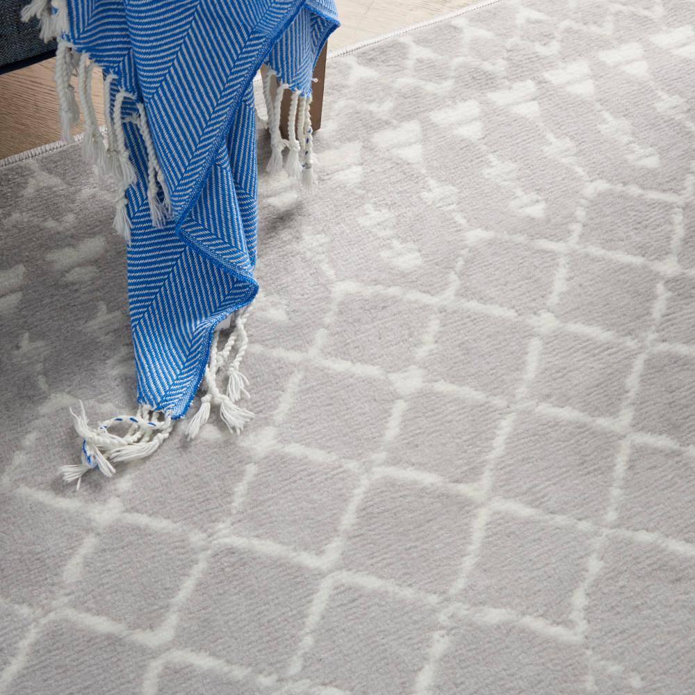 Nourison Whimsicle WHS02 Indoor only Area Rug - Grey 4' x 6'