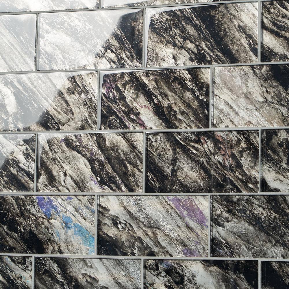 Bond Tile Wonder Glass 4.37 in. x 8.74 in. Polished Glass Wall Tile (5.3 Sq. Ft. / Case)