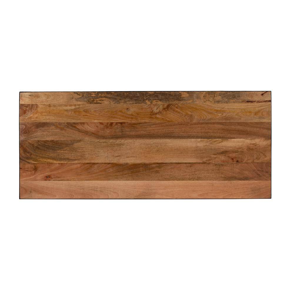 Butler Specialty Company Jensen Iron And Wood Writing Desk - Natural Mango