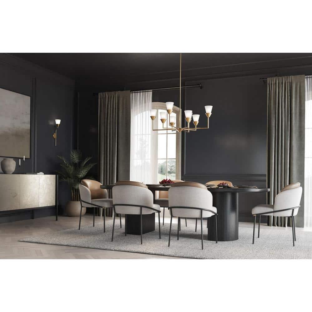 Progress Lighting Pinellas 8 - Light Dimmable Tiered Chandelier