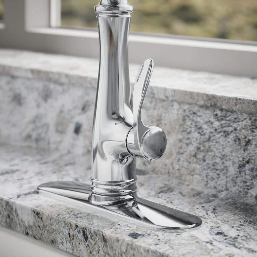 Bellera™ Pull Down Single Handle Kitchen Faucet with Handle and Supply Lines
