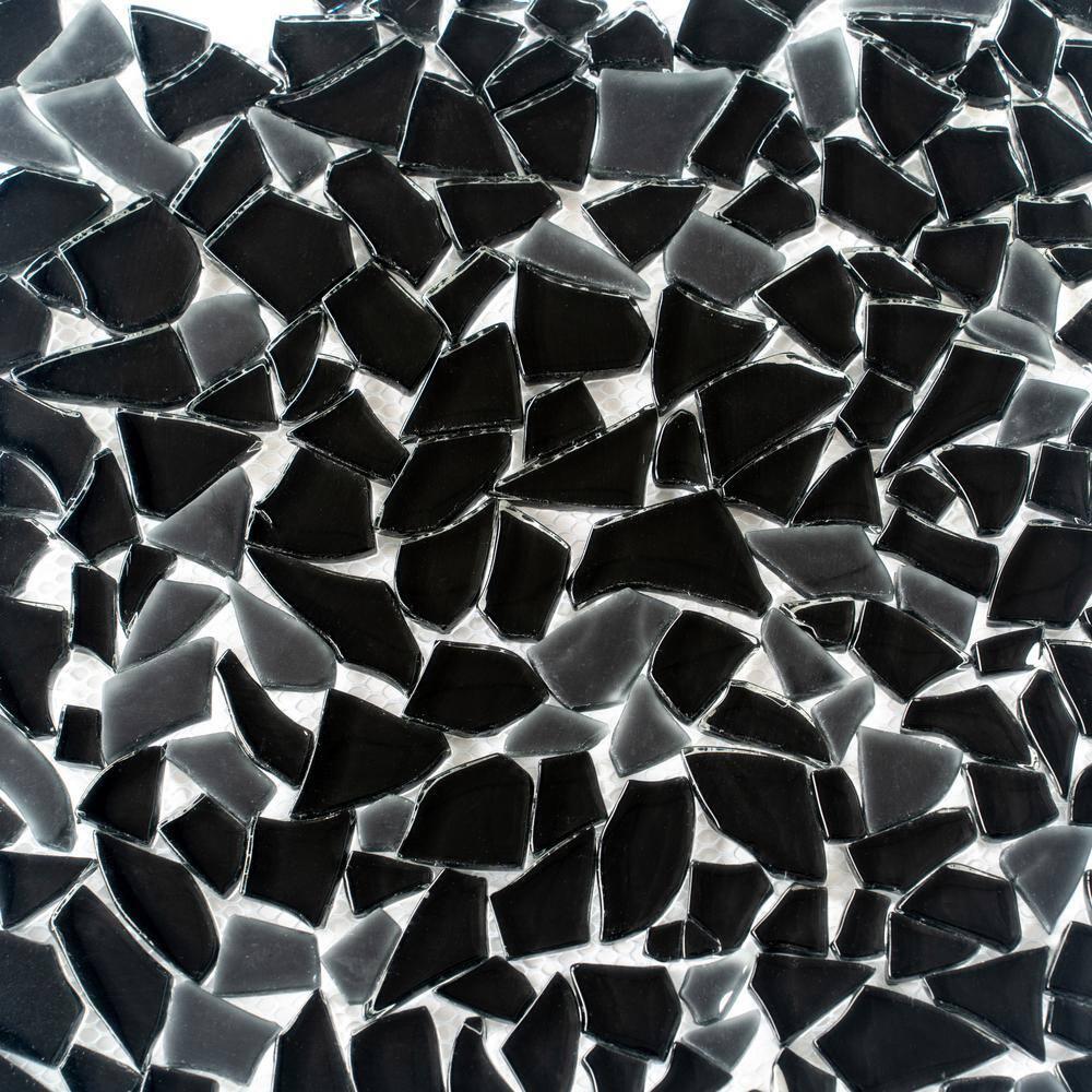 Apollo Tile Glass Pebbles Mosaic Wall & Floor Tile