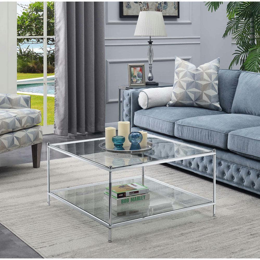 Convenience Concepts Royal Crest Square Coffee Table