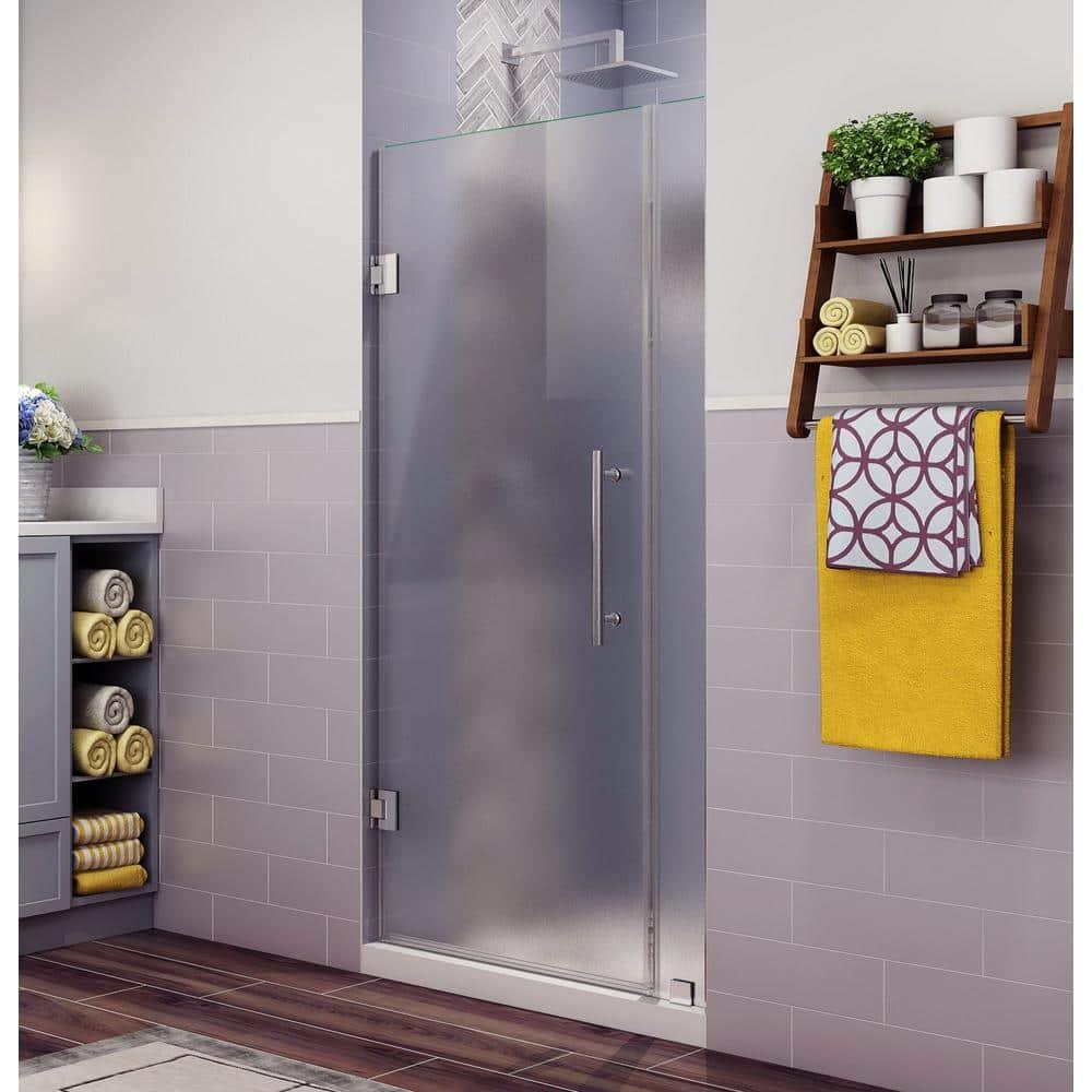 Belmore 33 x 72 Hinged Frameless Shower Door