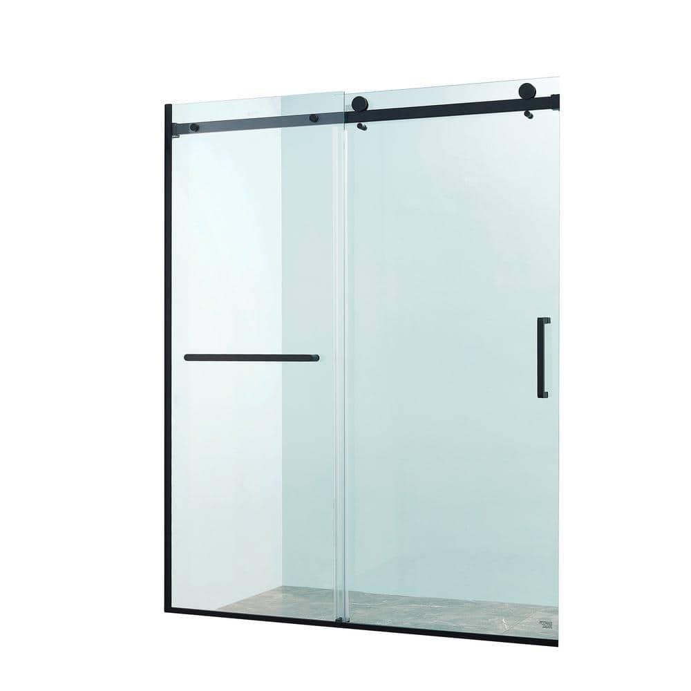 56"-60 ‘W x 75’ Aluminum Framed Shower Door