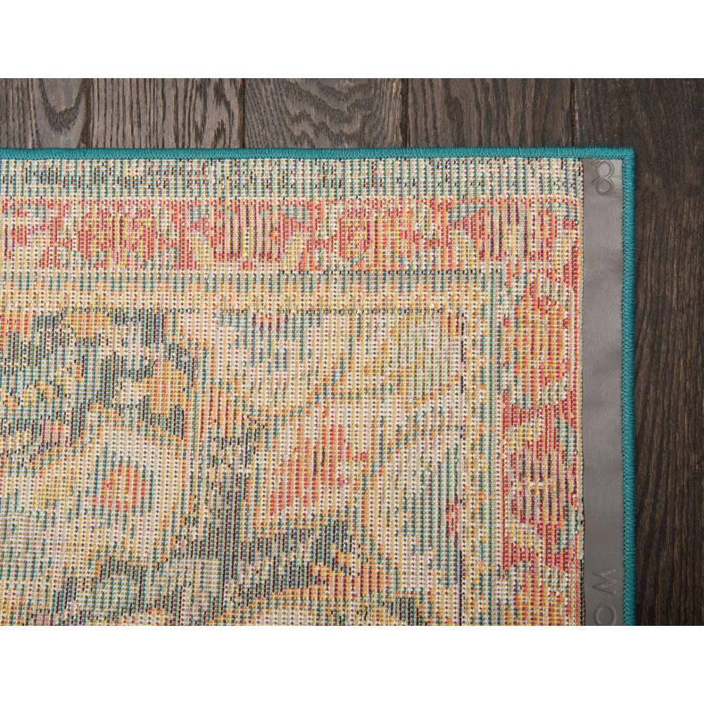 Unique Loom Penrose Collection Area Rug - Alexis (8'Square, Blue/ Gray)