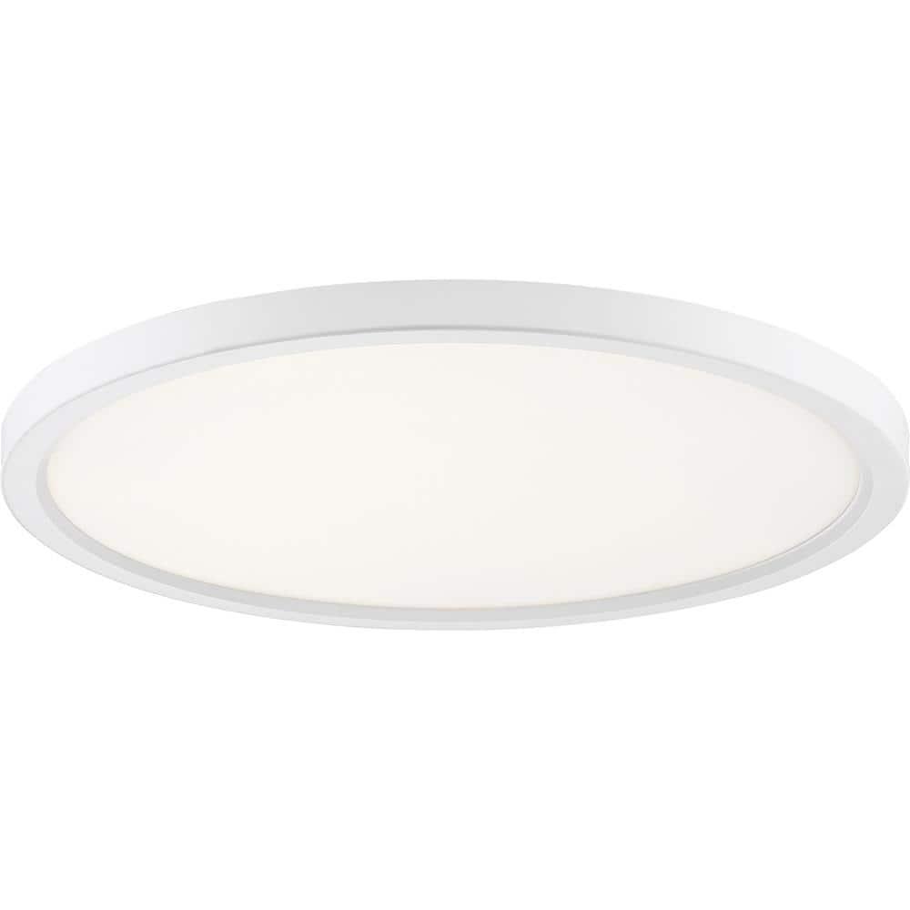 Quoizel Lighting Outskirts 1 - Light Flush Mount in  Fresco