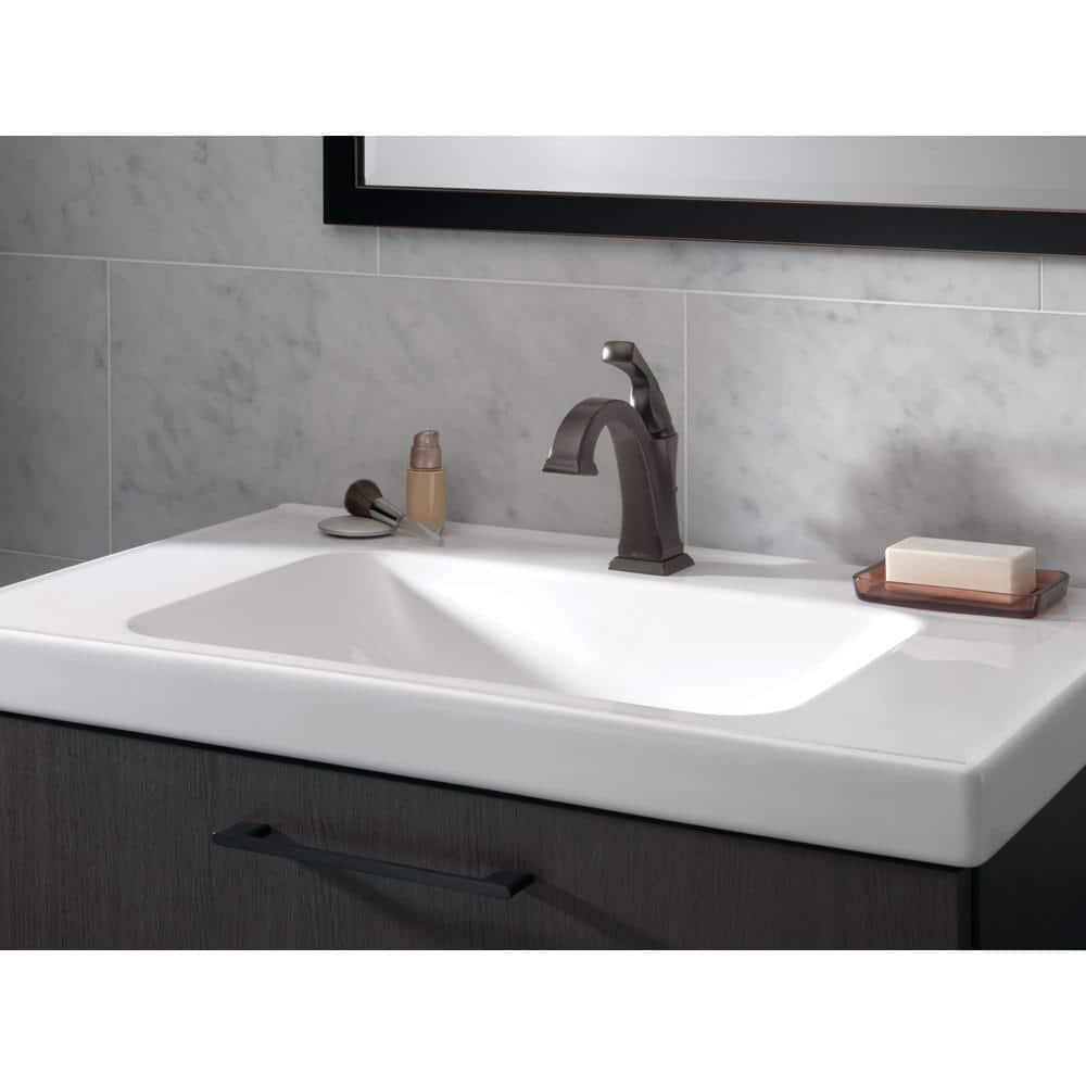 Dryden Single Hole Bathroom Faucet with Drain Assembly, Single Handle Bathroom Sink Faucet