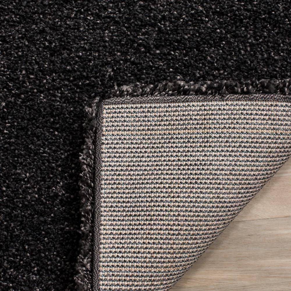 Milan Shag SG180 Power Loomed Indoor Area Rug - Dark Grey - 7'x7' - Safavieh