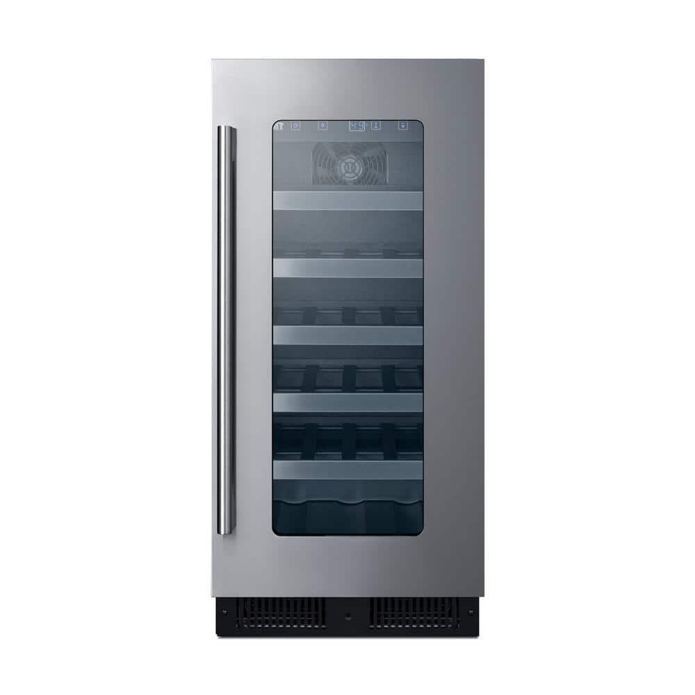 Summit Appliance Summit Appliance Single Zone 14.75'' 23 Bottle Wine Refrigerator with Reversible Door