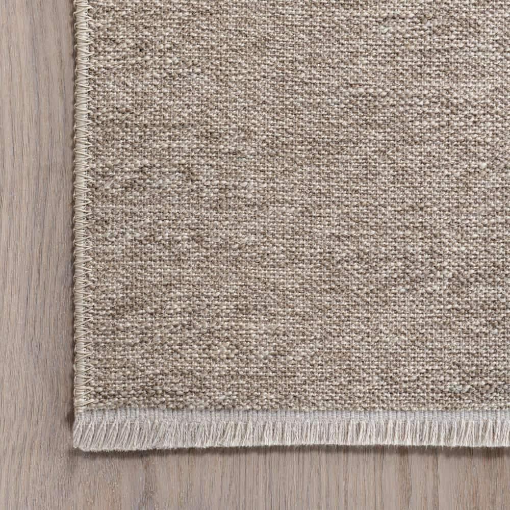 Nuloom Kirby Plaid Pet Friendly Premium Reversible Machine Washable Area Rug, 7' 10" x 10', Cream