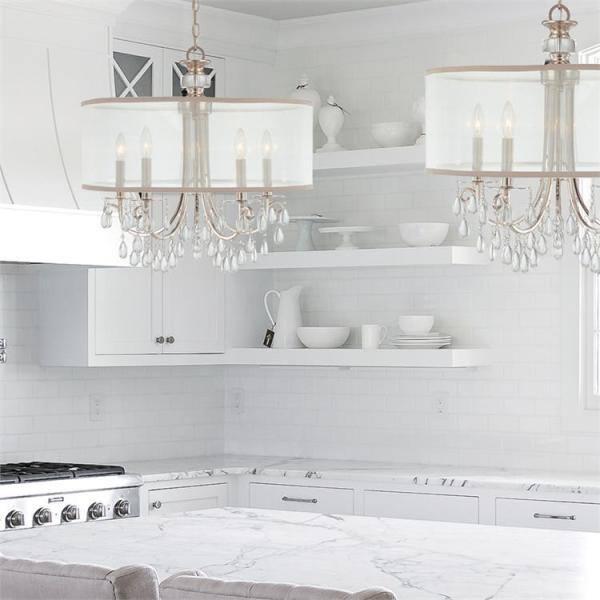 Five Light Chandelier In Minimalist Style 24 Inches Wide By 23 Inches High-Polished Chrome Finish    -Traditional Installation Crystorama Lighting