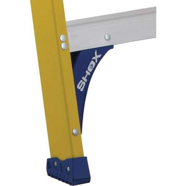 Louisville Ladder 8 ft. Fiberglass Step Ladder with 250 lbs. Load Capacity Type I Duty Rating