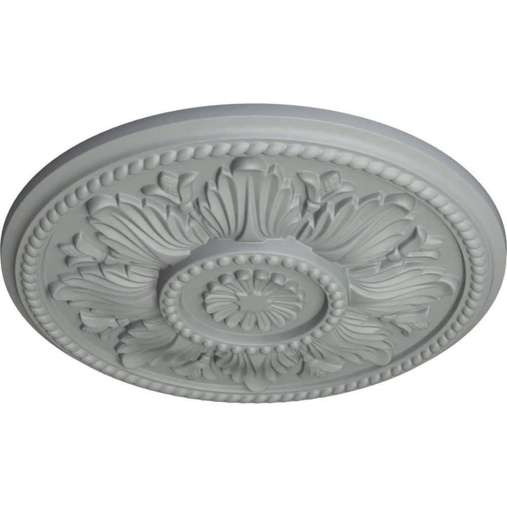 Ekena Millwork Edinburgh 18'' H x 18'' W D Urethane Ceiling Medallion