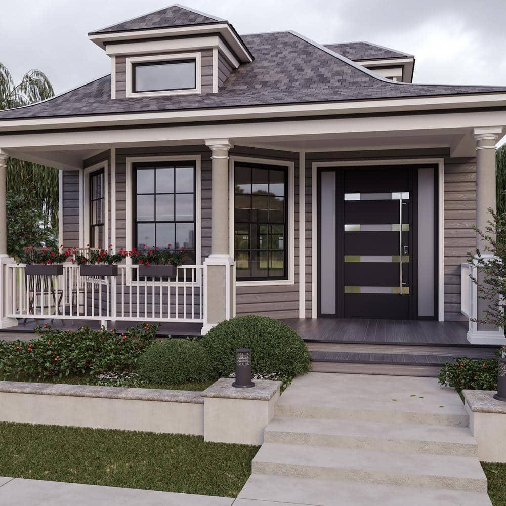 Belldinni 37.4'' x 81.5'' Steel Front Entry Doors