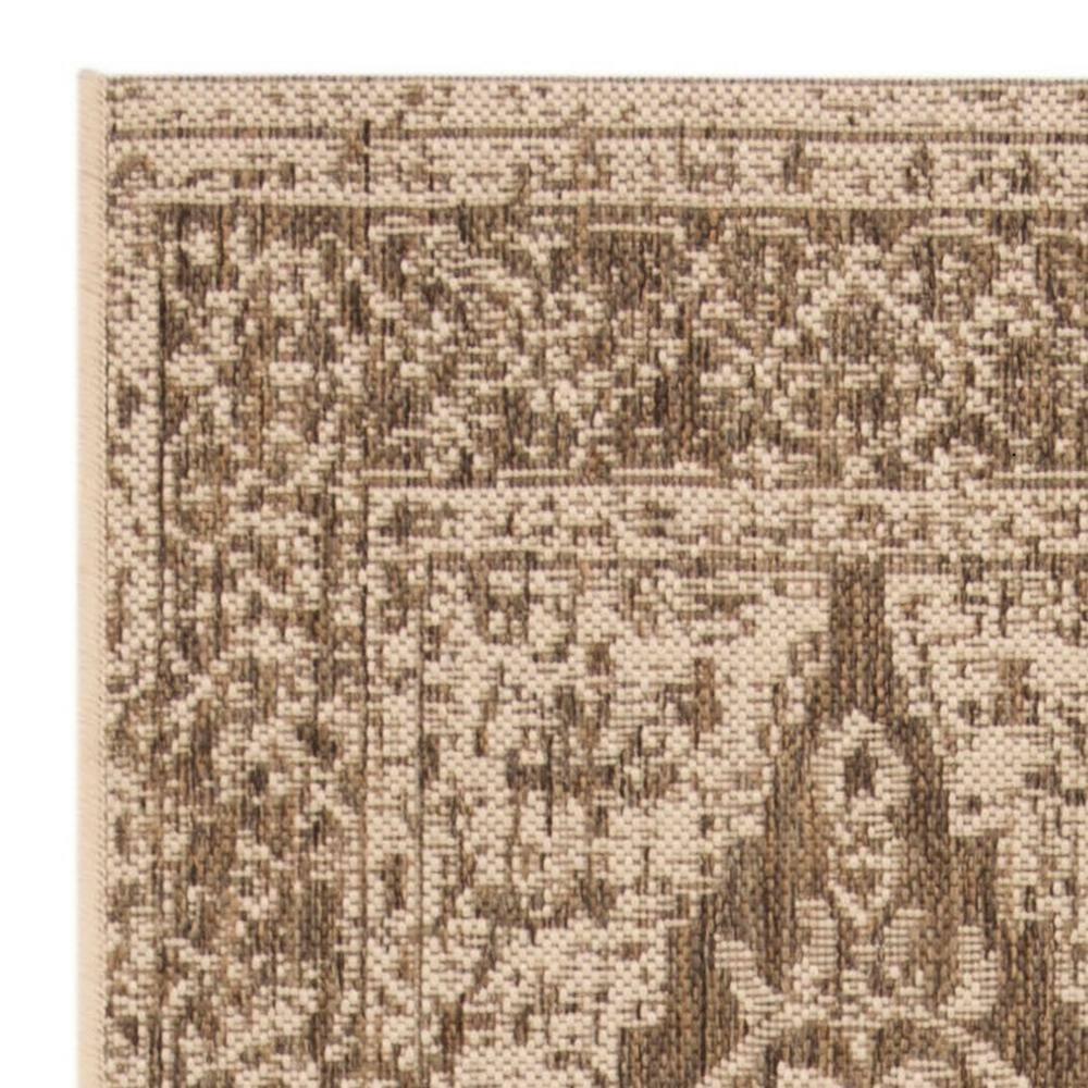Beach House BHS137 Power Loomed Indoor/Outdoor Runner Rug - Beige/Cream - 2'2"x8' - Safavieh