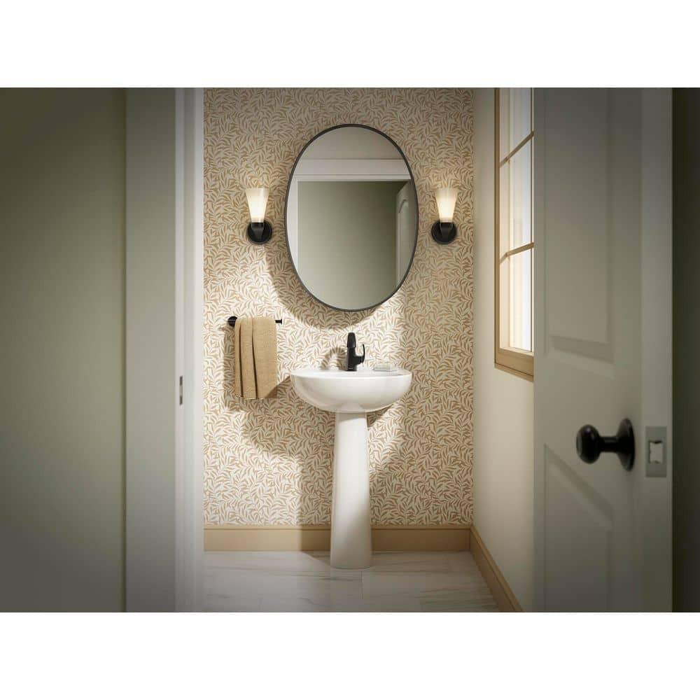 Essential Round Wall Mirror, Bathroom/Vanity Mirror with Frame