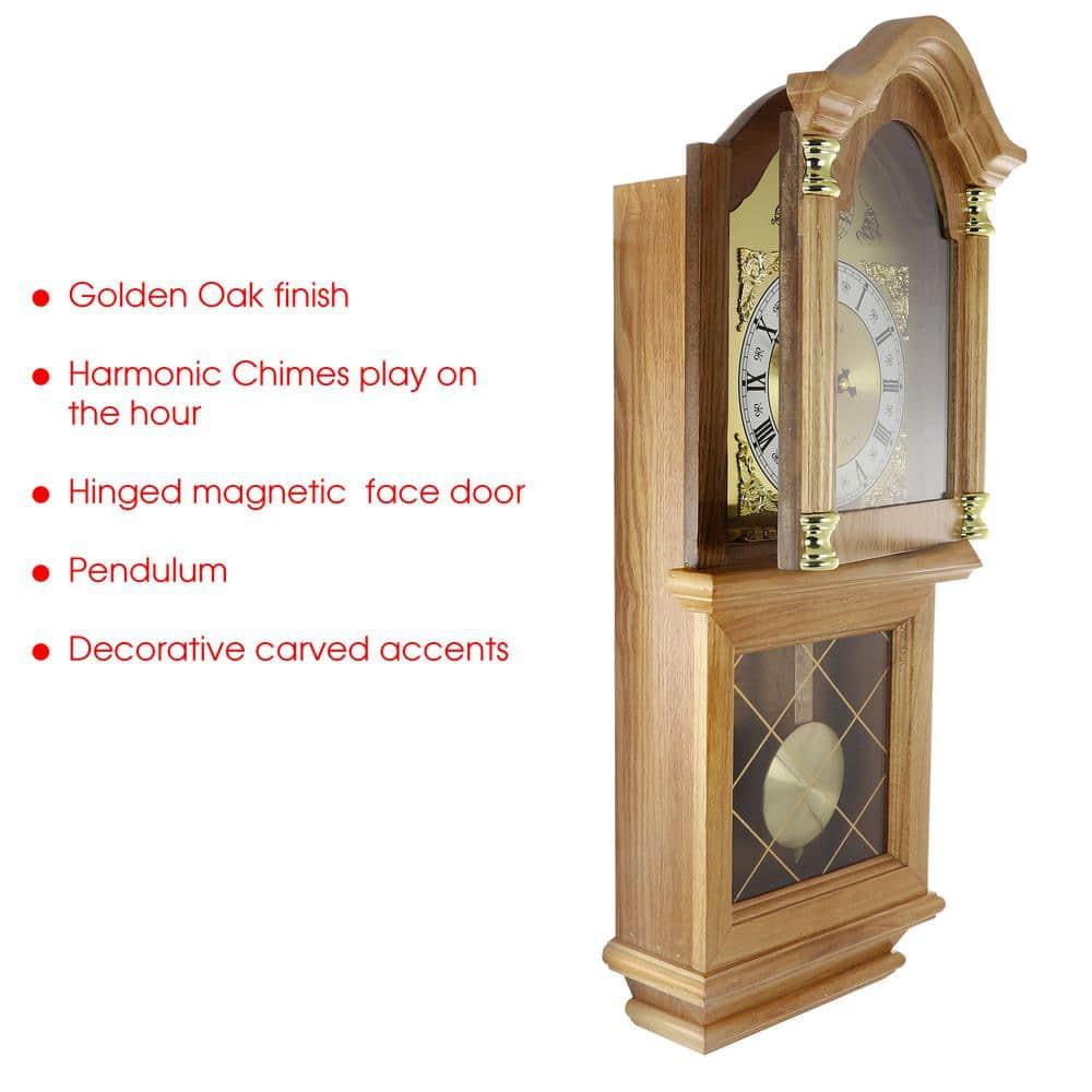 Bedford Clocks Bedford Clock Collection Solid Wood Wall Clock
