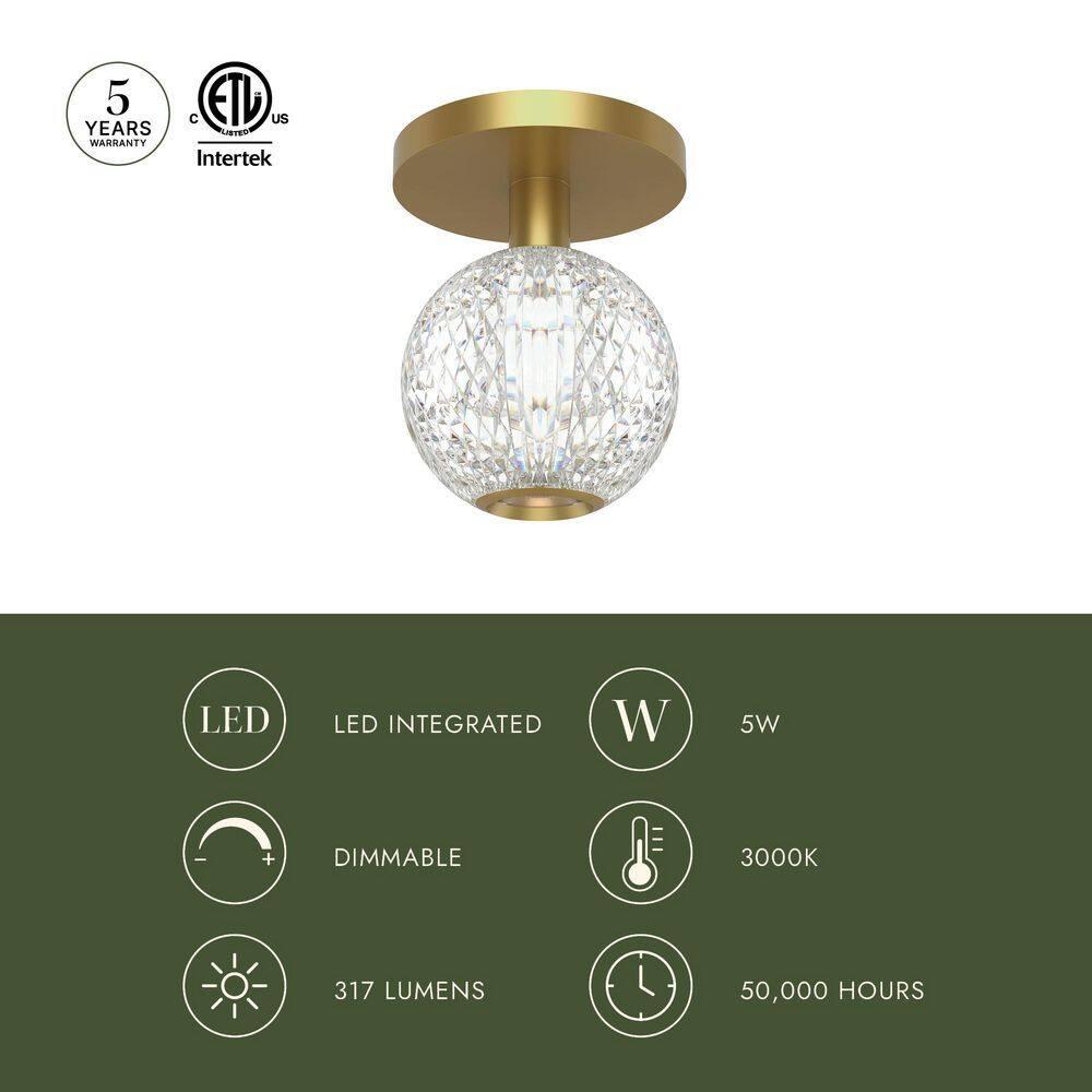 Alora Lighting Marni Acrylic LED Flush Mount