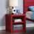 F&L Homes Studio Cargo Metal Nightstand W/USB