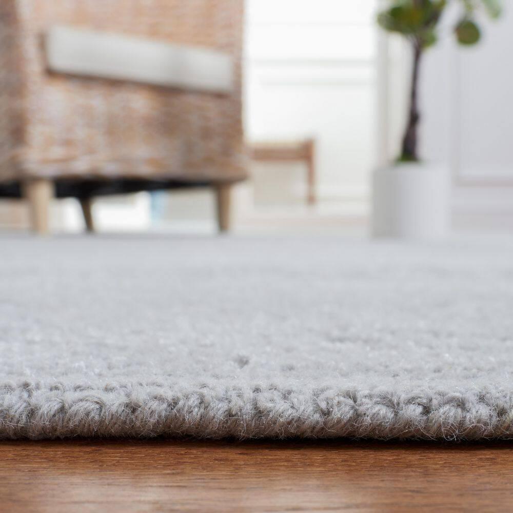 Martha Stewart Tufted Wool - MSR3275 - Indoor Hand Tufted Area Rugs - Grey - 3'x5'