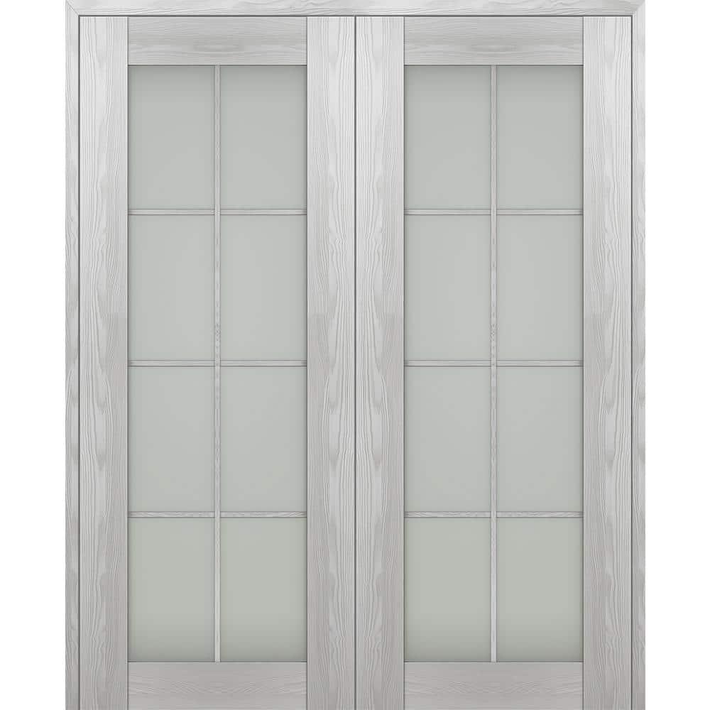 Belldinni Avon 8 Lite Solid + Manufactured Wood Paneled Prehung Door