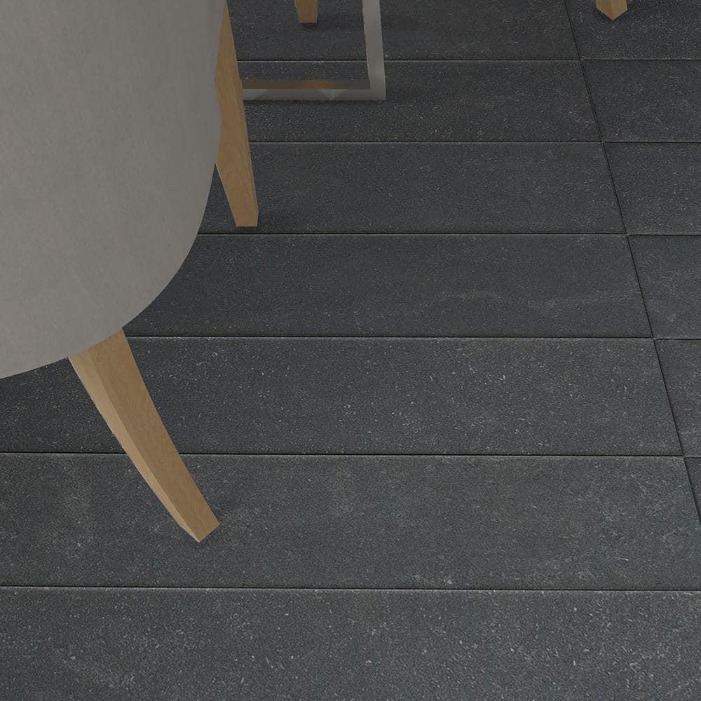 Sanskrit 4" x 19" Porcelain Patterned Subway Wall & Floor Tile
