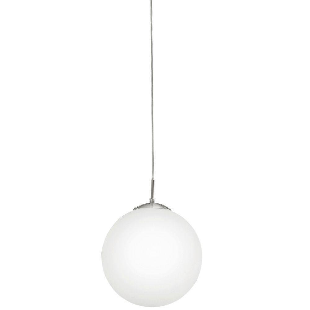 85263A-Eglo Lighting-Rondo - 1 Light Pendant In Mid-Century Modern Style-12.38 Inches Tall and 11.75 Inches Wide     -Traditional Installation