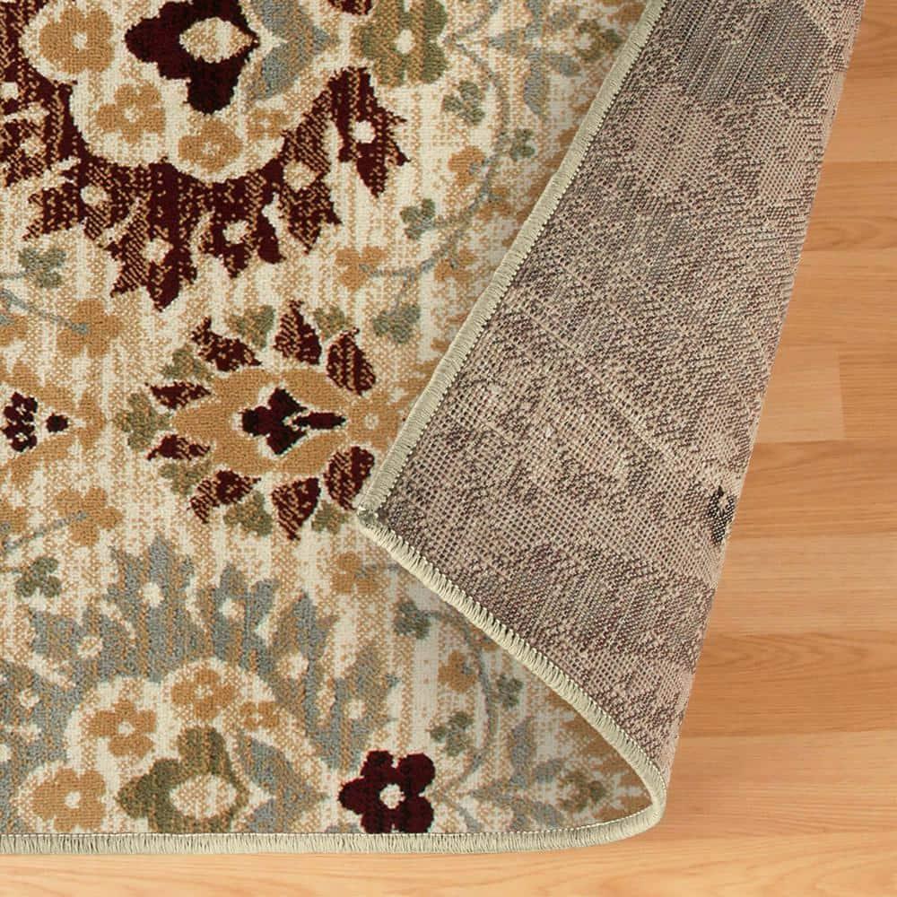 Superior Augusta Oriental Indoor Area Rug, 6' x 9', Camel