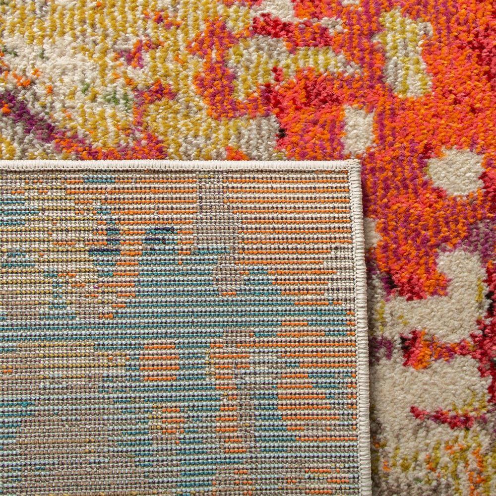 Madison MAD429 Power Loomed Area Rug - Ivory/Multi - 5'3"x7'6" - Safavieh.