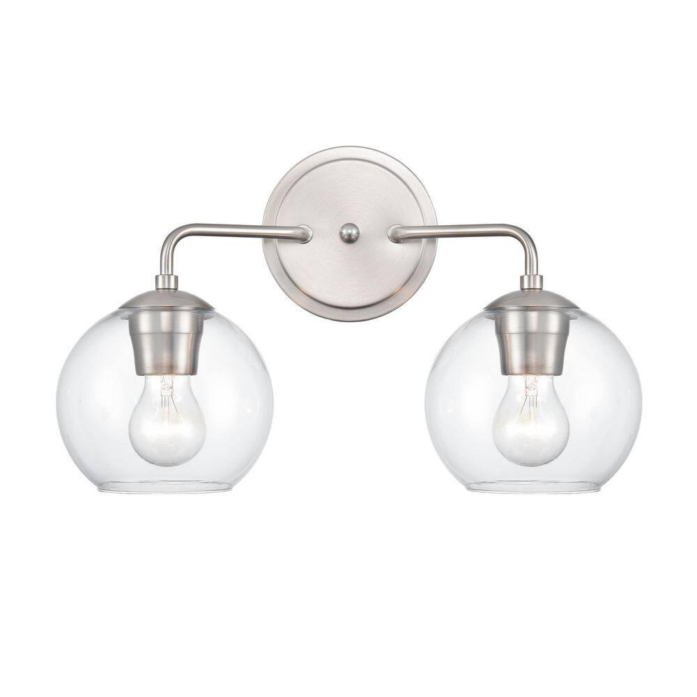 Millennium Lighting 2 - Light Vanity in  Brushed Nickel
