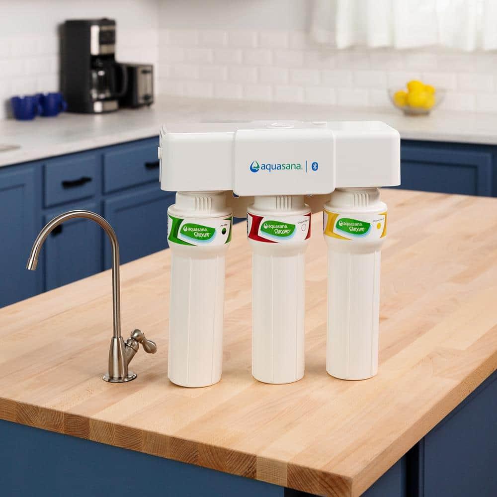 Aquasana Max Flow Under Sink Water Filter System - Bronze - AQ-5300+.62
