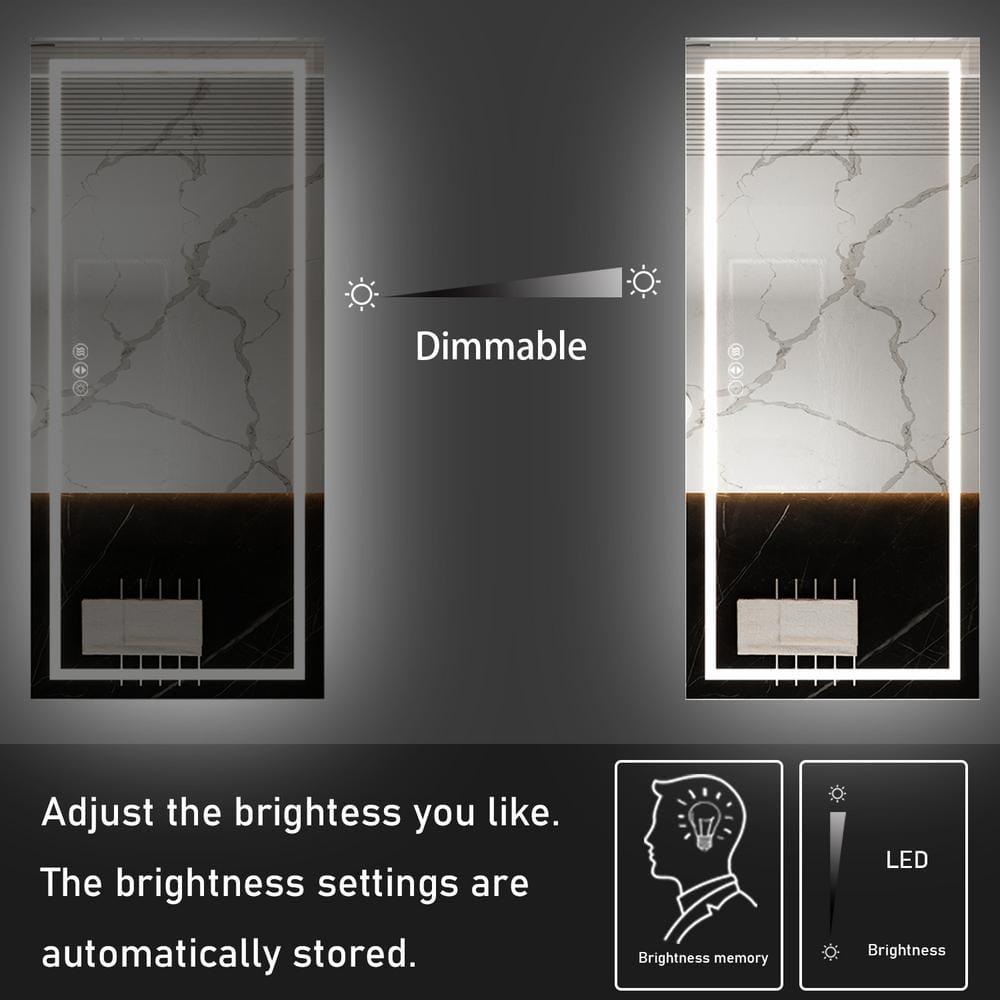 Flat LED Mirror